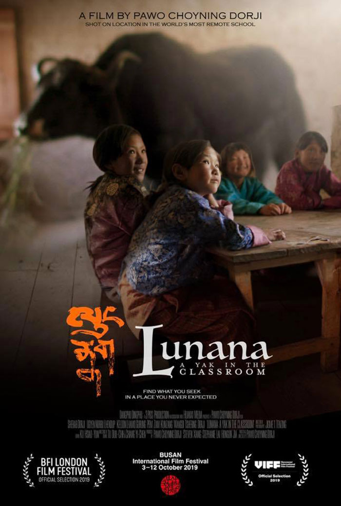 Lunana poster